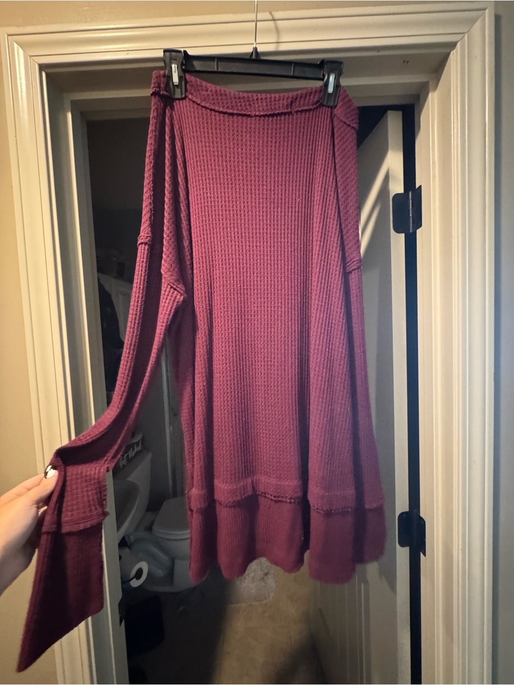 Free Peoppe Maroon sweater